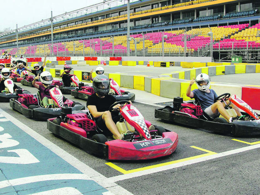 Get to experience by yourself what is it like to be a racer in the Go-Kart Race during the Singapore Airlines Light Up The Night Carnival 2016. Photo: sianightrace Official Website