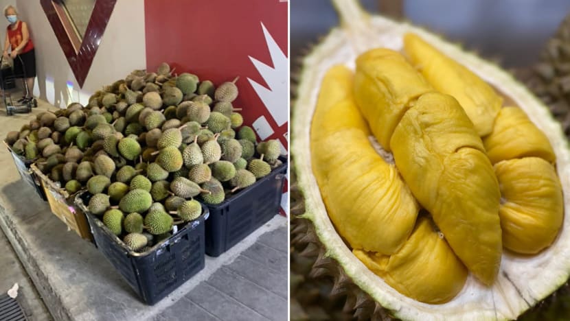 Durian Mao Shan Wang dijual semurah S$9/kg; ketahui cara kenali gred premium agar tidak tertipu