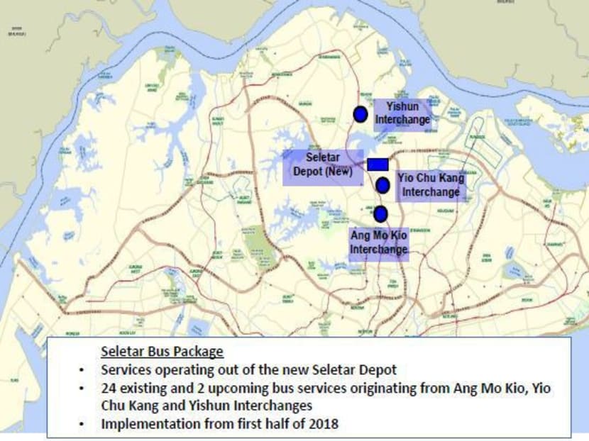 Details of Seletar bus package. Source: LTA