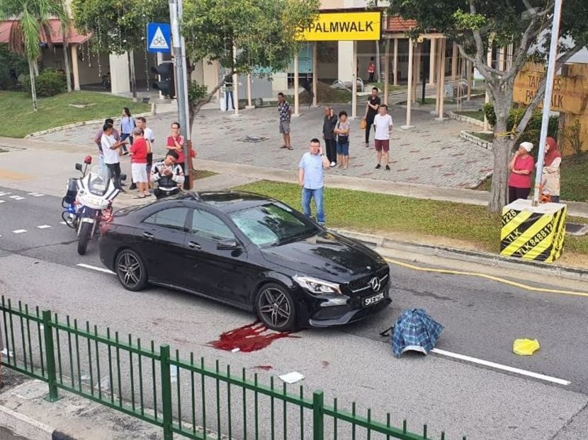 Cyclist, 64, dies after accident with car in Tampines; driver arrested Cyclist, 64, dies after accident with car in Tampines; driver arrested