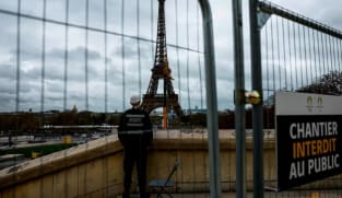 Eiffel Tower countdown turns to 100 days to Paris 2024