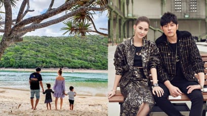 Netizens Are Surprised At How Tall Jay Chou And Hannah Quinlivan's Kids Are Now
