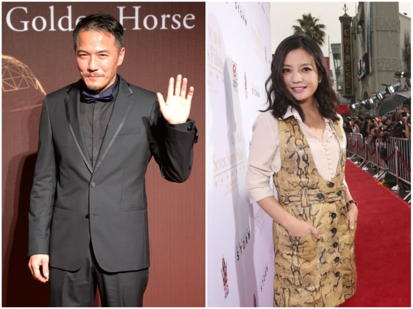 Taiwanese director-actor Leon Dai (left) was dropped by Chinese director Zhao Wei (right) from her movie No Other Love for allegedly supporting Taiwan’s independence. Photos: AFP