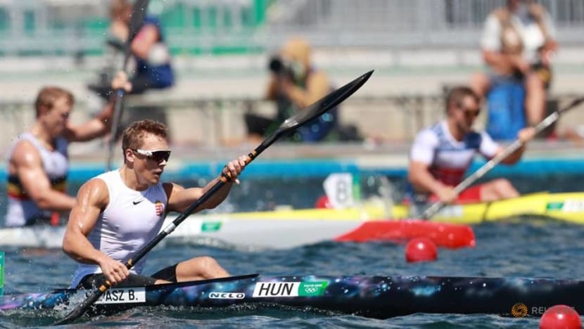 Olympics-Canoe sprint-Hungary's Kopasz wins men's kayak single 1000m gold Olympics-Canoe sprint-Hungary's Kopasz wins men's kayak single 1000m gold
