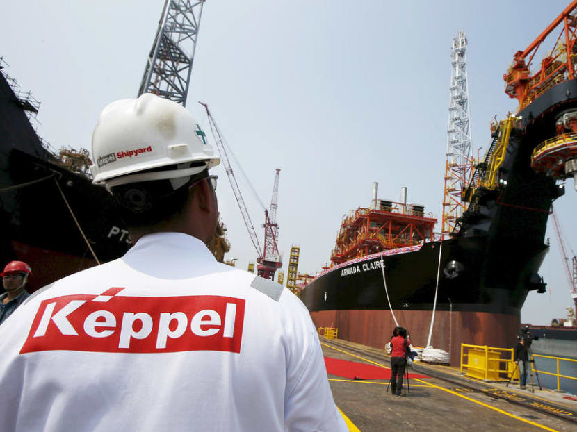 Stressing that Keppel Offshore & Marine (KOM) has not gotten away lightly for an international bribery scandal, Senior Minister of State (Finance and Law) Indranee Rajah explained to the House why the Singapore authorities issued a conditional warning to the company. Photo: TODAY Stressing that Keppel Offshore & Marine (KOM) has not gotten away lightly for an international bribery scandal, Senior Minister of State (Finance and Law) Indranee Rajah explained to the House why the Singapore authorities issued a conditional warning to the company. Photo: TODAY