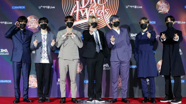 BTS全员出席韩国金唱片　IU得奖预告发新歌