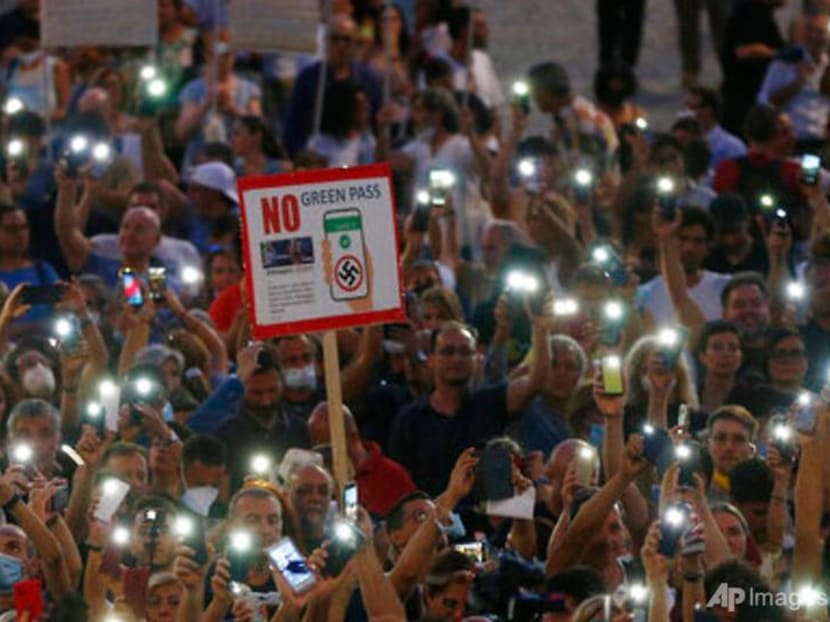 Europe's COVID-19 vaccine passes reveal some pockets of resistance Europe's COVID-19 vaccine passes reveal some pockets of resistance