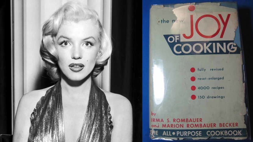 Marilyn Monroe's Personal Cookbooks To Be Auctioned Off For US$75,000