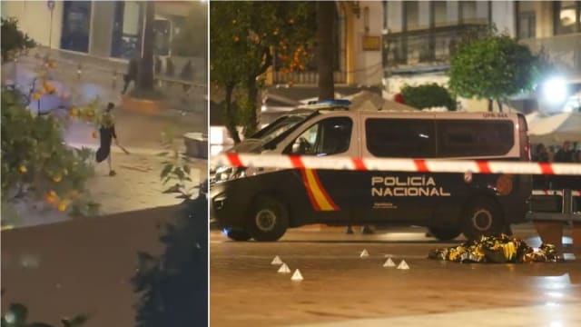 男子在西班牙教堂持刀伤人至少一死 当局不排除恐袭