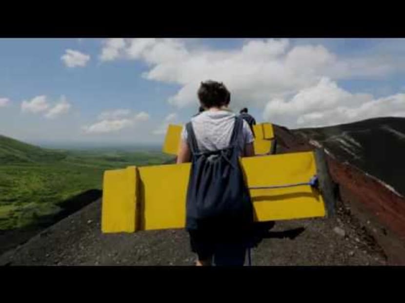 Volcano boarding: Adventure tourism booms in Nicaragua