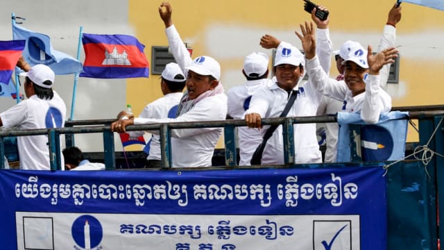 柬烛光党未提供登记文件 遭取消竞选资格
