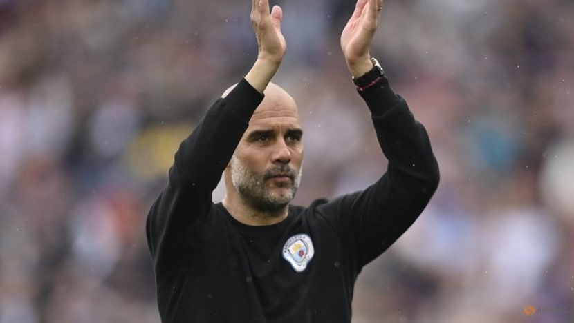 Guardiola happy as title in City's hands despite West Ham draw Guardiola happy as title in City's hands despite West Ham draw
