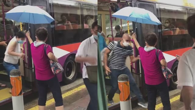 【好人好事】雨中为到站乘客撑伞 妇女暖心之举获赞扬