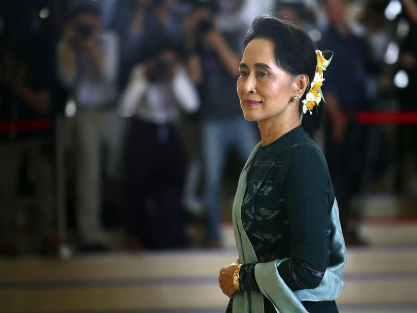 Ms Aung San Suu Kyi. AP file photo.