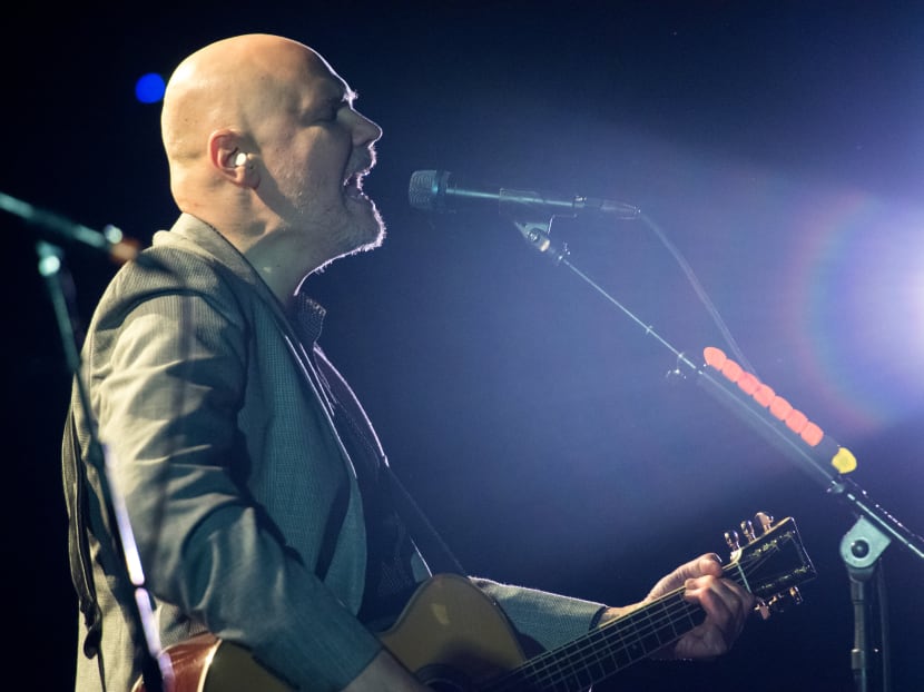Billy Corgan, the force behind hard-charging alternative rock giants The Smashing Pumpkins, on Tuesday (Aug 22) announced a stripped-back solo album driven by piano and acoustic guitar. Photo: AFP