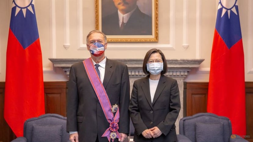 Taiwan honours former top US diplomat Pompeo, China calls him 'liar' Taiwan honours former top US diplomat Pompeo, China calls him 'liar'