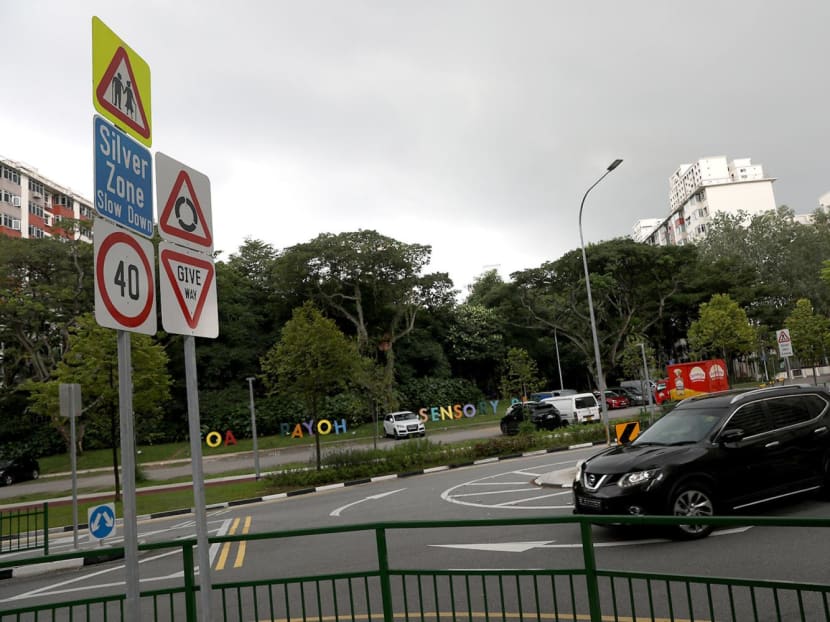 A view of a roundabout at a Silver Zone in Toa Payoh taken on Feb 5, 2023.