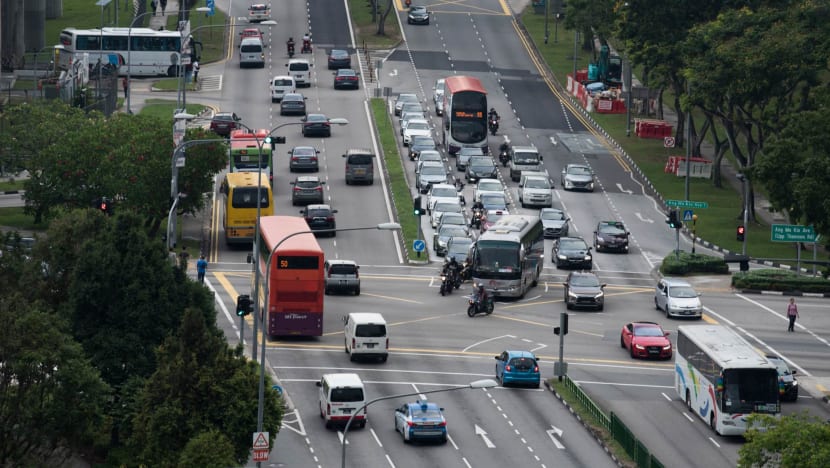 traffic cars on road coe singapore file photo data 0