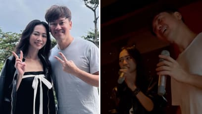 Mediacorp Actress Bonnie Loo Went Karaoke With Taiwanese Ballad Prince Sam Lee