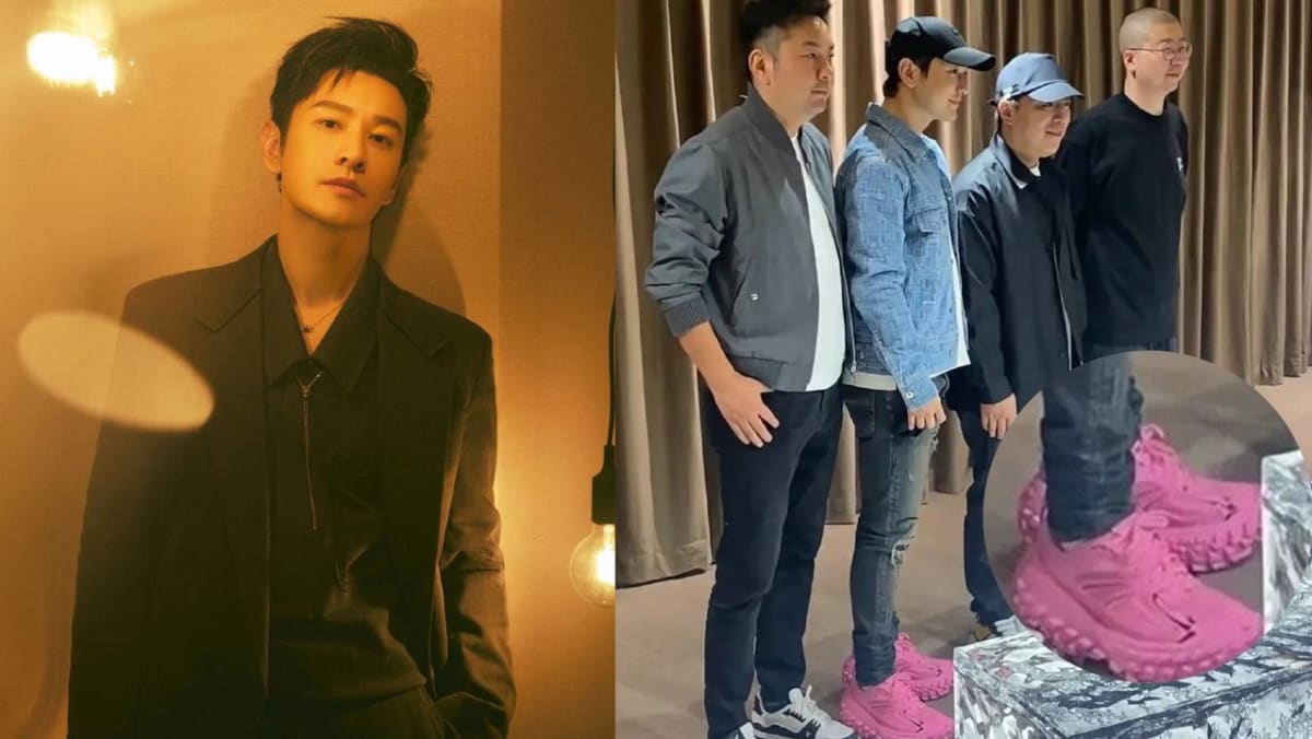 Is Huang Xiaoming Really 1.79m Tall? Netizens Think His Love For Thick