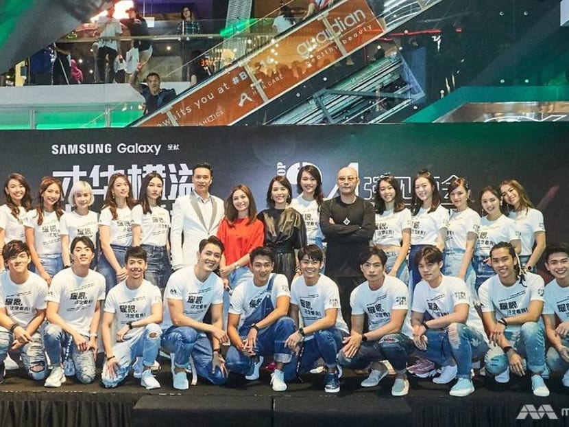 Star Search Top 24 contestants hit Funan Mall for their first public meet-and-greet