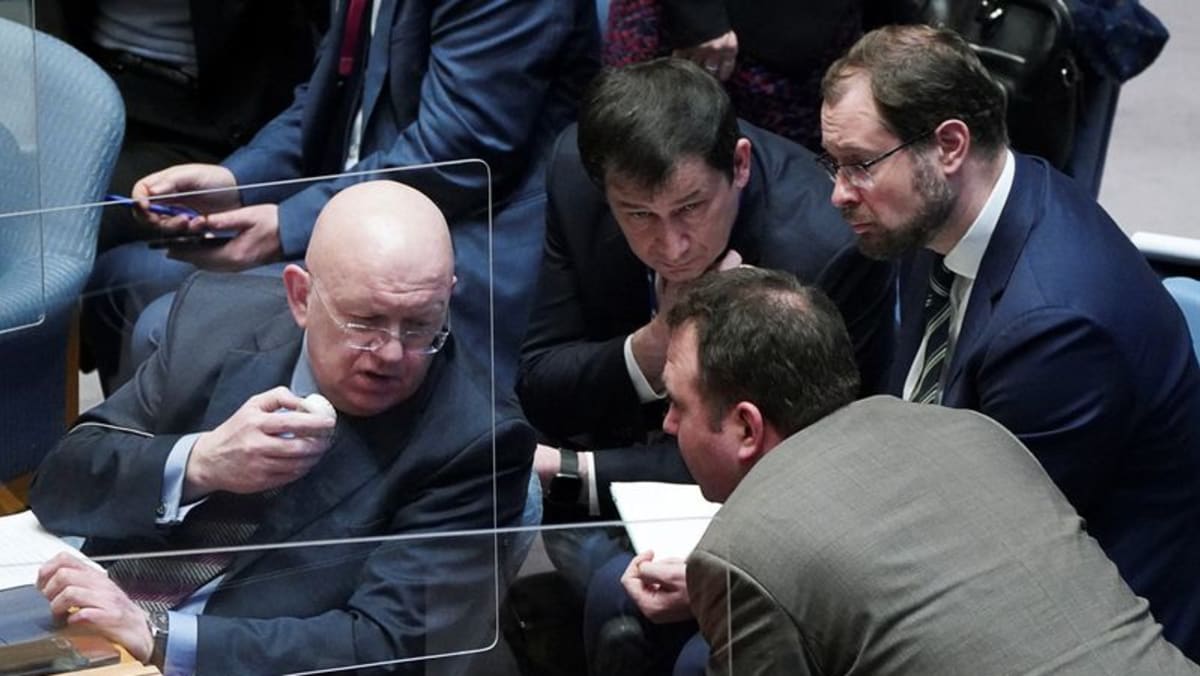 Rusia menarik pemungutan suara PBB di Ukraina atas klaim ‘memutar lengan’