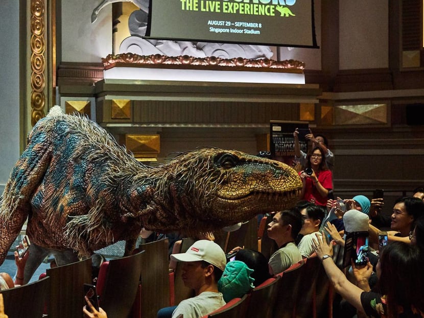 Dinosaur indoor stadium online