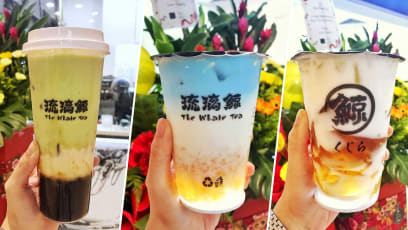 Bubble Tea Chain The Whale Opens First S’pore Outlet, Offers Brown Sugar Avocado BBT