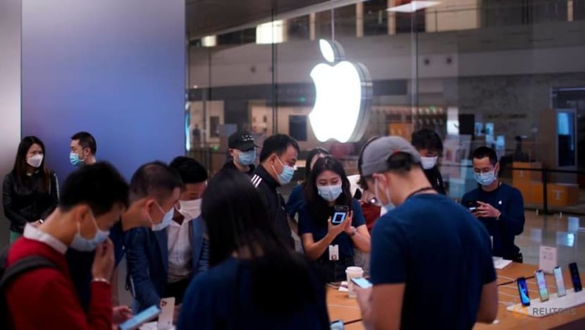 Short queues in China as Apple's newest iPhone 12 hits stores Short queues in China as Apple's newest iPhone 12 hits stores