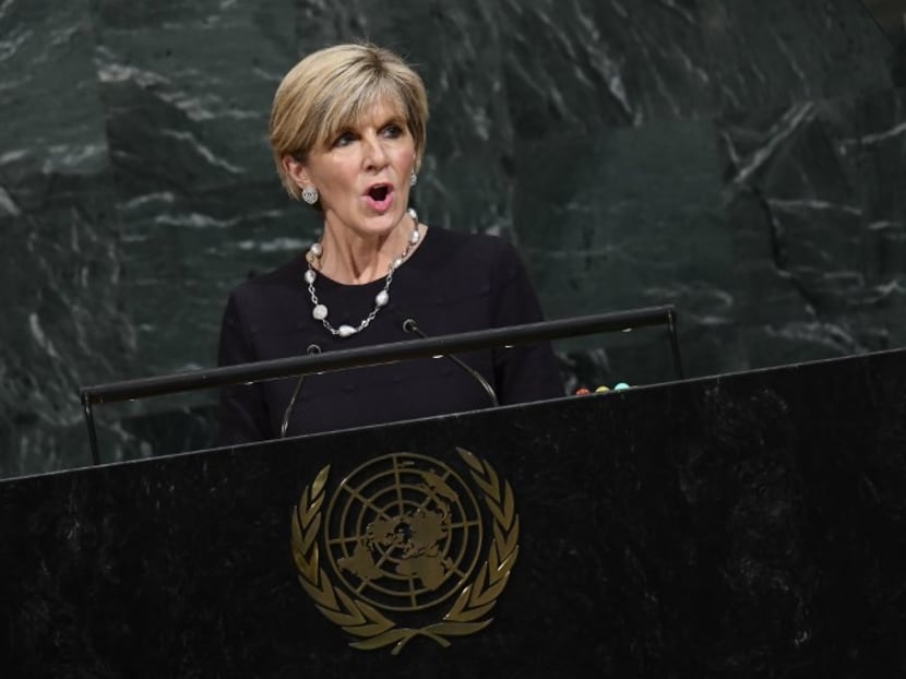 Australian Foreign Affairs Minister Julie Bishop. Photo: AFP