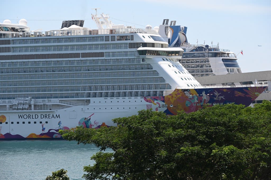 A Dream Cruises' ship is docked at Marina Cruise Centre in Singapore on Oct 27, 2020. A Dream Cruises' ship is docked at Marina Cruise Centre in Singapore on Oct 27, 2020.