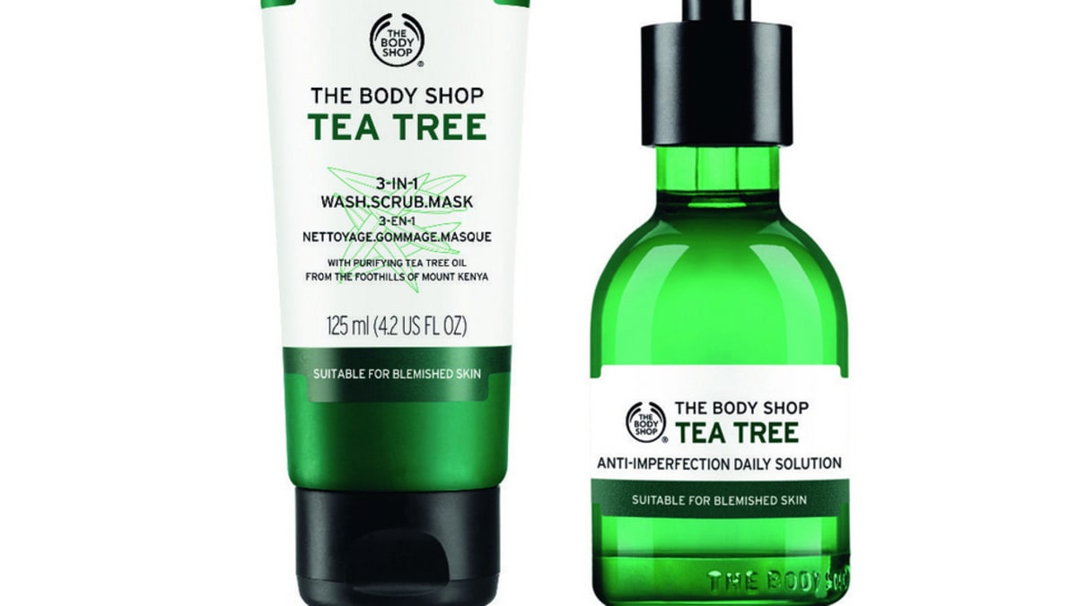 Tea Tree 3-in-1 Wash, Scrub & Mask, 4.2 fl oz - The Body Shop