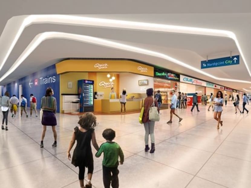 Artist's impression of Northpoint Link. Photo: Frasers Centrepoint Limited