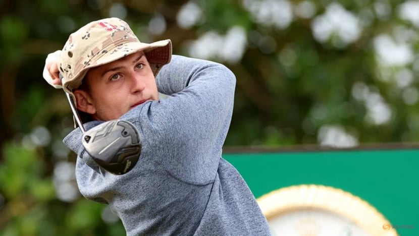 British amateur Brown shows his steel in superb opening round British amateur Brown shows his steel in superb opening round