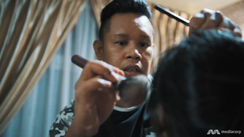 Breaking free from his shades of grey: The visually impaired make-up artist