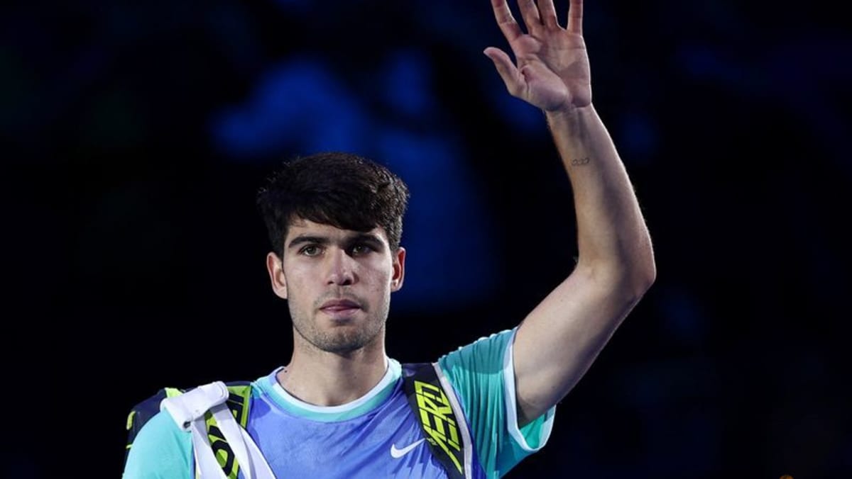 Unwell Alcaraz unlikely to be at 100% for Rublev match at ATP Finals, says coach