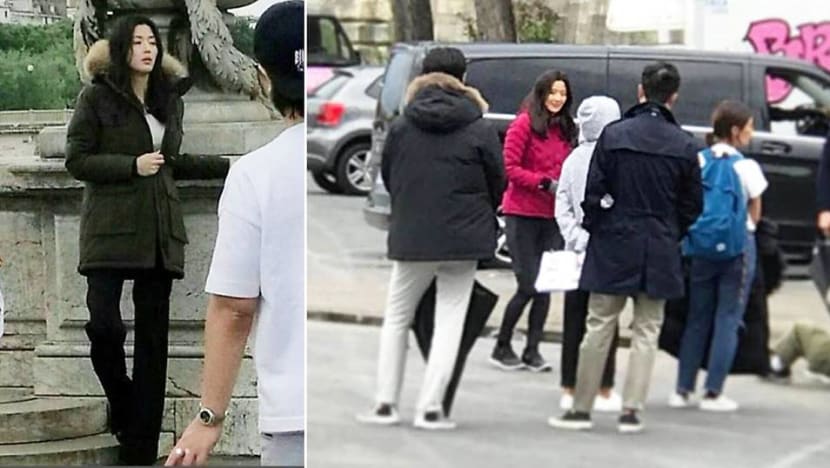 Jun Ji Hyun spotted in Paris after pregnancy announcement