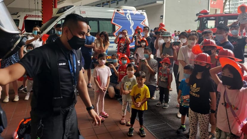 6,000 people attend SCDF's first Fire Stations' Open House in two years