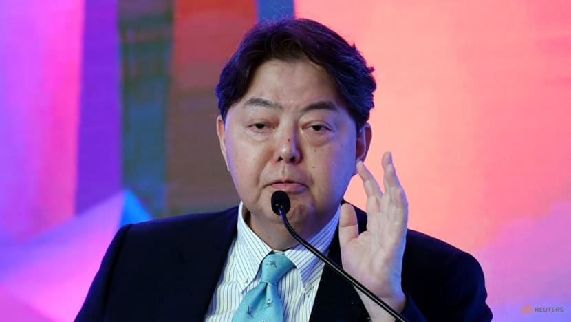 Japan's foreign minister urges China to release detained national Japan's foreign minister urges China to release detained national