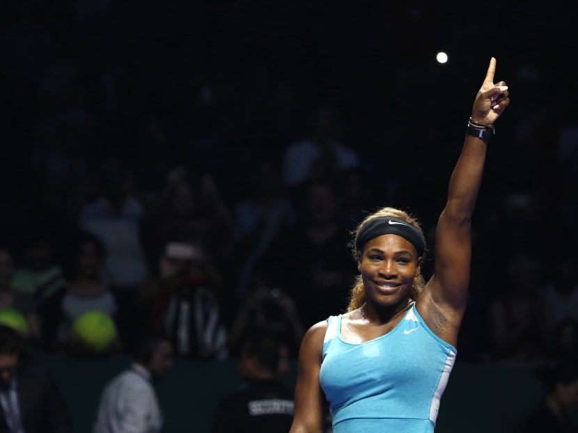 Gallery: Serena Williams beats Ana Ivanovic in WTA Finals opener