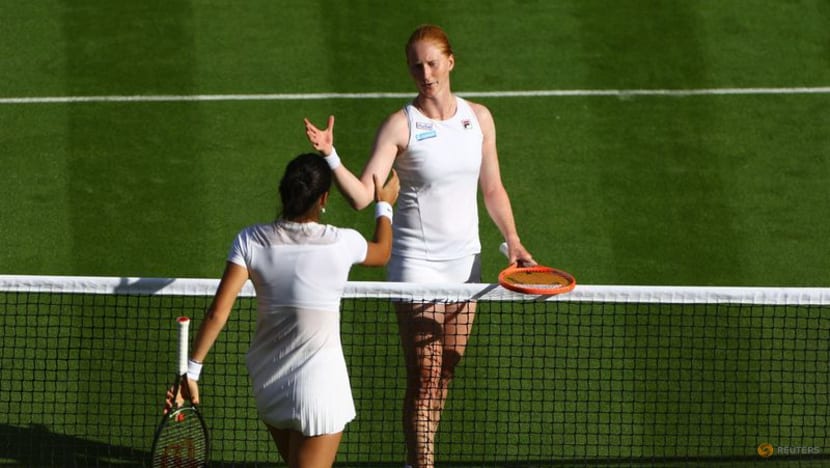 Raducanu delights Wimbledon crowd with triumphant Centre Court debut Raducanu delights Wimbledon crowd with triumphant Centre Court debut