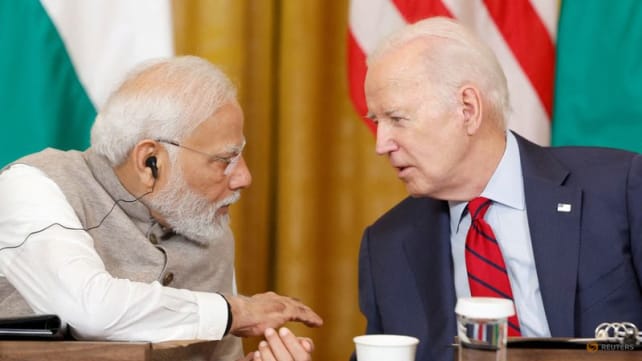 Commentary: US partners India and Vietnam to counter China − even as Biden claims that’s not his goal