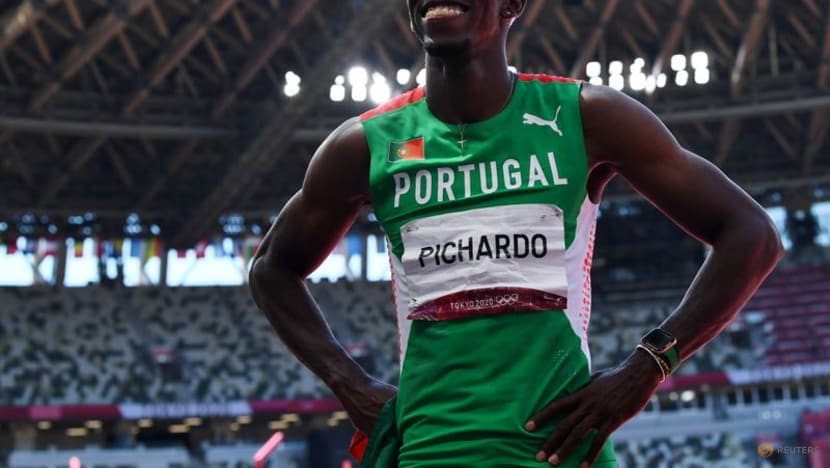 Olympics-Athletics-Portugal's Pichardo wins triple jump gold Olympics-Athletics-Portugal's Pichardo wins triple jump gold