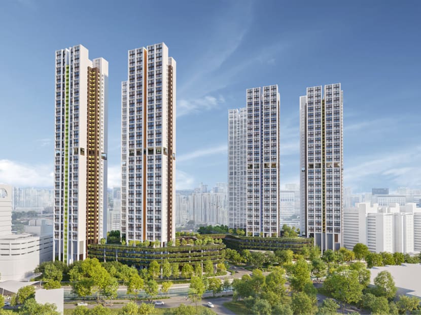 River Peaks I & II in the Rochor area, the first BTO project launched under the  Prime Location Public Housing scheme.