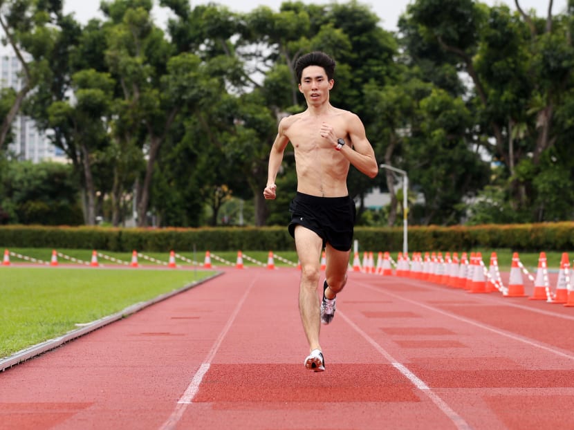 The author, national athlete Soh Rui Yong, said running held his life schedule together. But with races suspended in 2020 due to the pandemic, his schedule "went haywire". The author, national athlete Soh Rui Yong, said running held his life schedule together. But with races suspended in 2020 due to the pandemic, his schedule "went haywire".