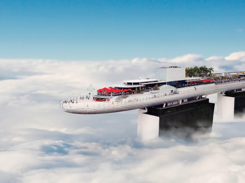 In Singapore, a picnic in the clouds, complete with free-flow drinks