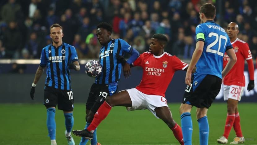 Benfica beat Brugge at the double away in Champions League Benfica beat Brugge at the double away in Champions League