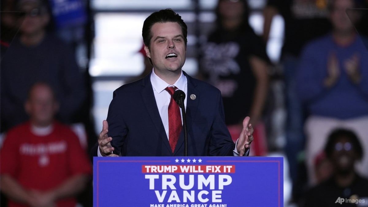 Trump picks firebrand congressman Matt Gaetz for attorney general Trump picks firebrand congressman Matt Gaetz for attorney general