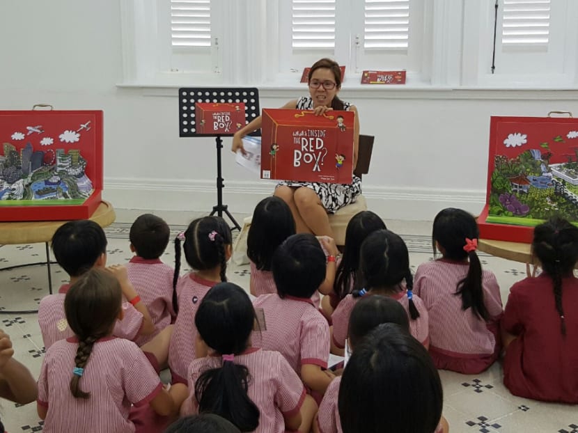 Lee Kuan Yew’s red box inspires children to dream big for Singapore