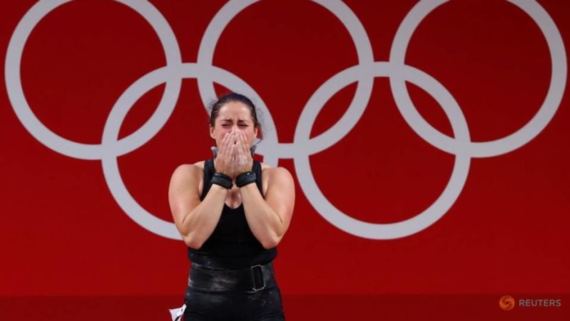 Olympics-Weightlifting-Happy to see you, lifters tell anti-doping testers Olympics-Weightlifting-Happy to see you, lifters tell anti-doping testers